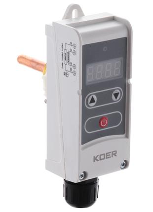 Термостат електричний заглибний KOER KR.1353E (+5...+80*C) (KP...