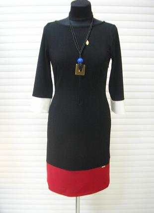 Платье черное стрейчевое пр-во Турция, облегающее молодежное