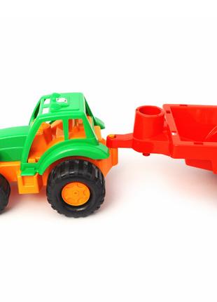 Іграшковий Трактор з причепом Оріон 993