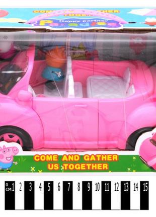 Ігровий набір Машина з героями Свинка Пеппа Peppa Pig, YM11-817