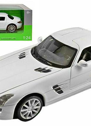 Машина металева 24025W WELLY 1:24 MERCEDES-BENZ SLS AMG, в кор...