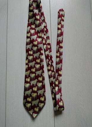 Галстук краватка з баранами rene chagal