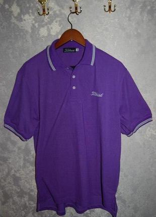Рубашка футболка поло titleist golf polo, оригинал, на 52 р (l)