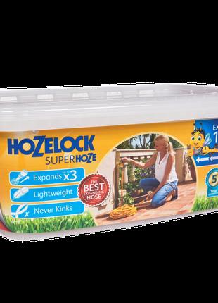 Поливальний розтяжний шланг 15м Superhoze Hozelock + конектори