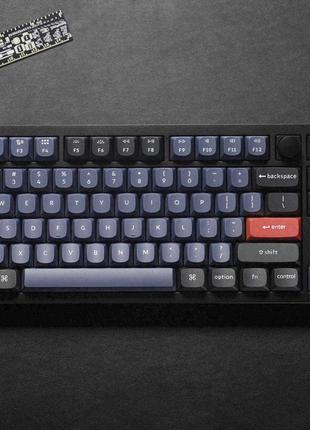 Keychron Q3 QMK Custom Knob 80% TKL дротова мех. клавіатура Ho...