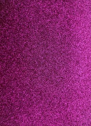 Фоамиран глиттерний А4 1,7 мм "Ярко-розовый"