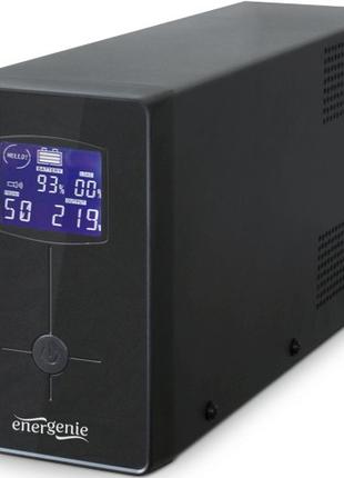 Блок безперебійного живлення EnerGenie EG-UPS-031, LCD дисплей...