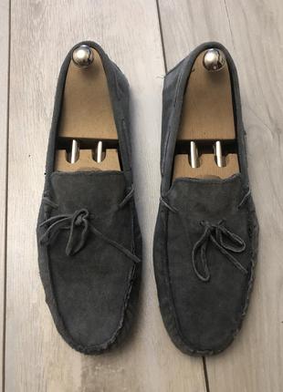 Мужские замшевые туфли (43)