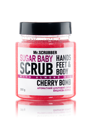 Цукровий скраб для тіла SUGAR BABY Cherry Bomb Mr.SCRUBBER 300g