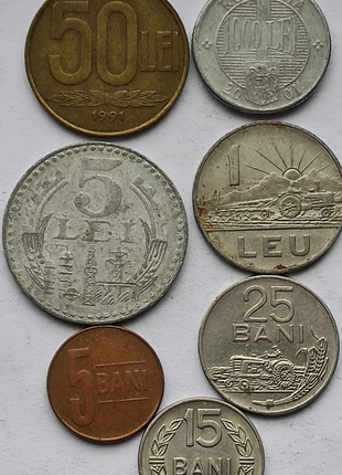Монети Румунії