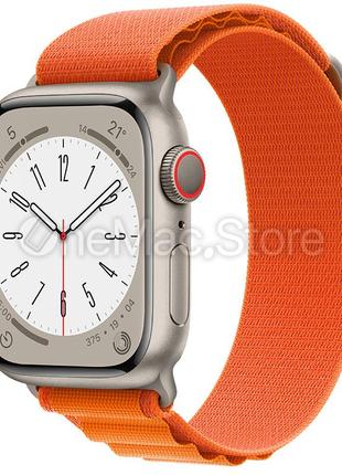 Ремешок Apple Alpine Loop Band для Apple Watch 45 mm (orange)