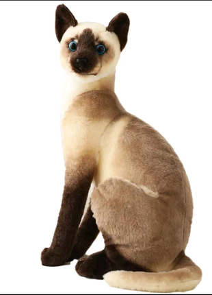 Плюшевый сиамский кот