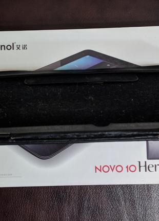 Кожаный чехол для 10" планшета Ainol Novo 10 Hero, отличное сост.