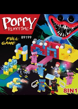 Конструктор Lego Poppy Playtime Хаги Ваги 8в1. 308 деталей 8 фигу