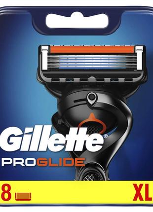 Запасні касети Gillette Fusion Proglide 8 шт., (Оригінал)