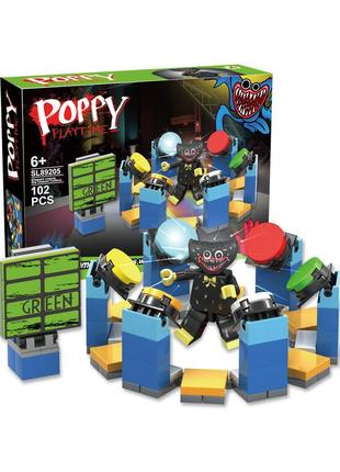 Конструктор lego poppy playtime килли вилли (черный хаги ваги)...