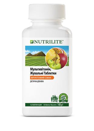 Мультивитамин, жевательные таблетки NUTRILITE AMWAY (120 табле...