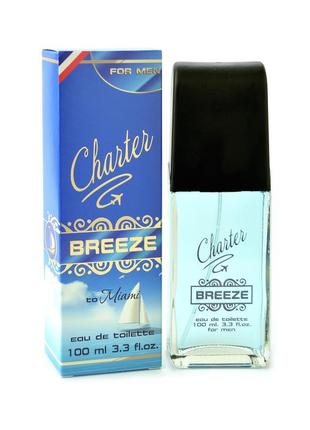 Туалетна вода для чоловіків charter breeze 100 ml