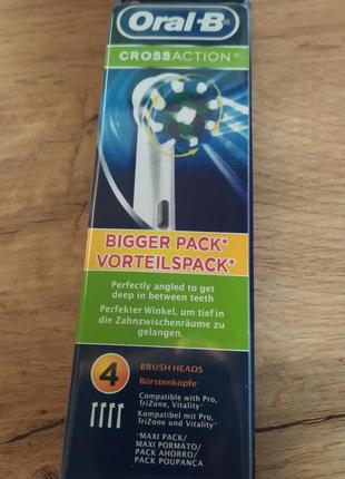 Насадки Oral-B EB50 Cross Action (4 шт)