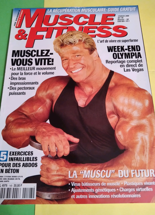 Журнал "MUSCLE & FITNESS" II/2000р.французькою