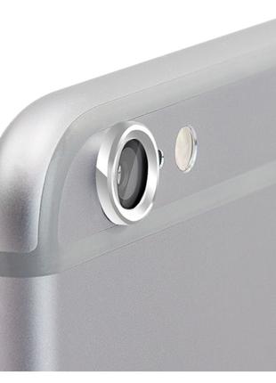Защита для камеры и кнопки Touch ID iPhone 6/6S (Silver) – JCPAL