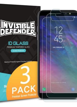 Защитное стекло для Samsung Galaxy A6 – Ringke Premium Tempere...