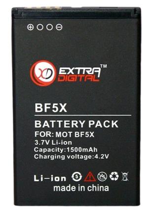 Аккумулятор для Motorola BF5X 1500 mAh - BMM6255 – ExtraDigital