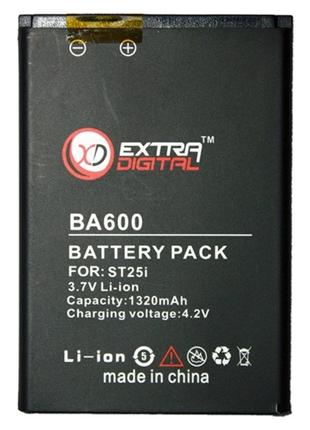 Аккумулятор для Sony Ericsson BA600 1320 mAh - BMS6344 – Extra...