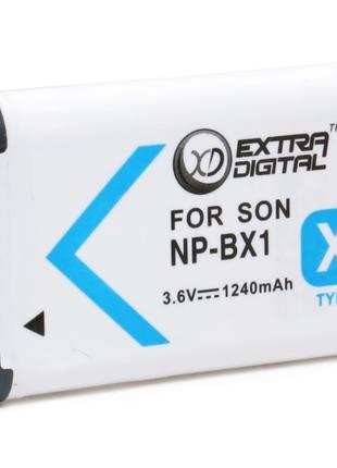 Аккумулятор для Sony NP-BX1, Li-ion, 1240 mAh (BDS2648) – Extr...