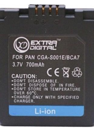 Акумулятор Panasonic S001E, DMW-BCA7 – ExtraDigital
