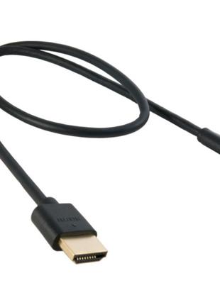 Кабель micro HDMI – HDMI, 0,5 метра, v 2.0, 36 AWG, Gold, PVC ...