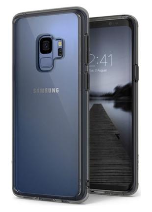 Чохол для Samsung Galaxy S9 Smoke Black (RCS4415) – Ringke Fusion