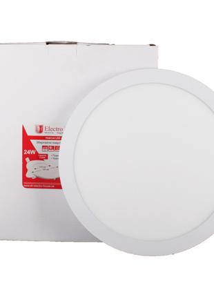 LED панель круглая 24W 4100К 2160Lm Ø300мм