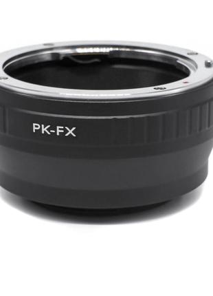 Переходник, адаптер Pentax K – Fujifilm X-mount