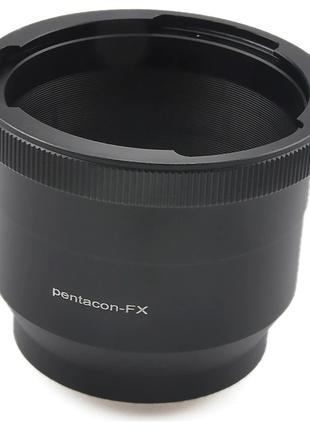 Перехідник-адаптер Pentacon 6 – Fujifilm X-mount