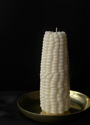 Соєва свічка "кукурудза", свічка з натурального рослинного вос...
