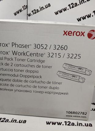 Картридж Xerox Phaser P3052/3260/WC3215/3225 Dual Pack (106R02...