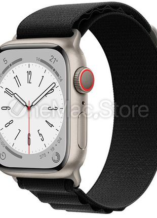 Ремінець Apple Alpine Loop Band для Apple Watch 49mm Ultra black