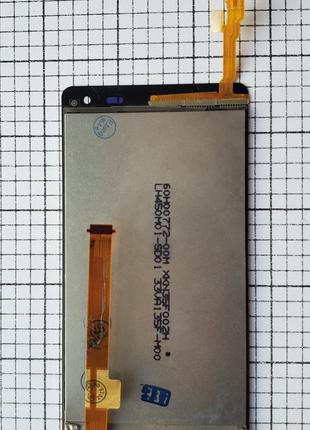 LCD дисплей HTC Desire 600 с сенсором для телефона черный