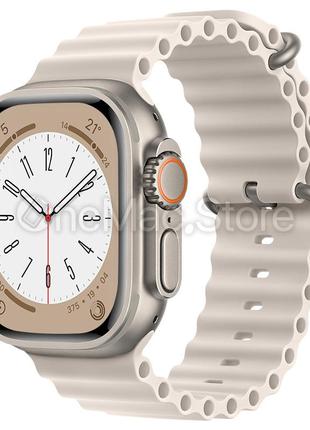 Ремешок Apple Ocean Band для Apple Watch 38 mm (бежевый/beige)