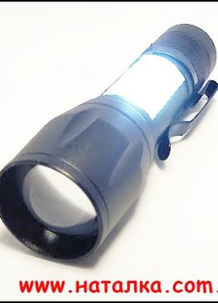 Ліхтарик акумуляторний Bailong MicroUSB