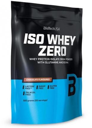 Протеин BioTech Iso Whey Zero 500 грамм