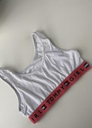 Tommy hilfiger tommy girl топ дитячий для дівчинки підлітковий...