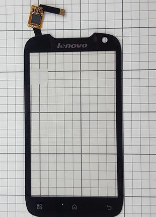 Тачскрин Lenovo A520 сенсор для телефона черный