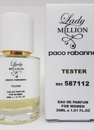Paco rabanne lady million масляный тестер 30 мл