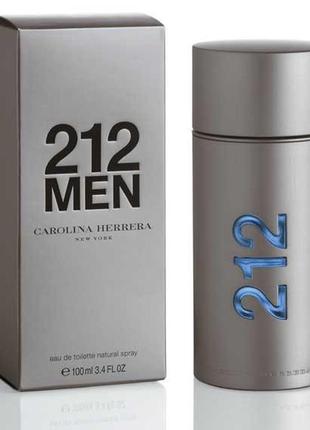 Original carolina herrera 212 men 100 m edt