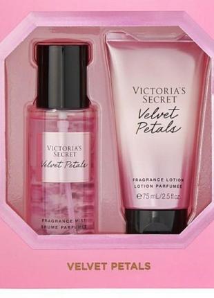Подарунковий набір victoria's secret velvet petals