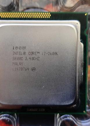Процесор Intel i7 2600K сокет 1155 Sandy Bridge 8 потоків по...