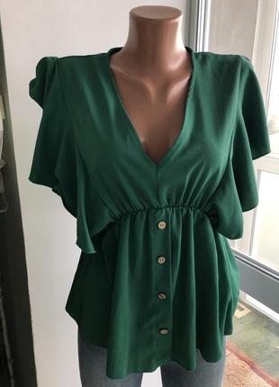 Блузка ідеального зеленого кольору