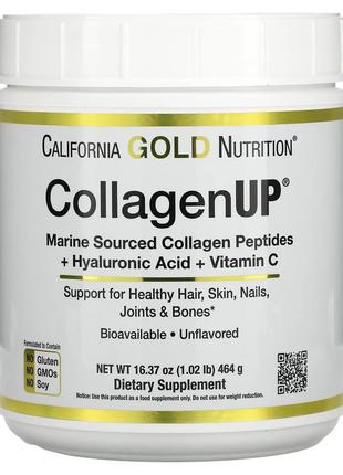 California Gold Nutrition, Коллаген с гиалуроновой кислотой 464